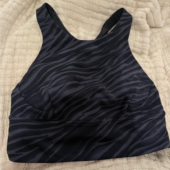 NWOT Lululemon Wunder Train Longline Bra Tiger Size:6 🐅 - Picture 6 of 10